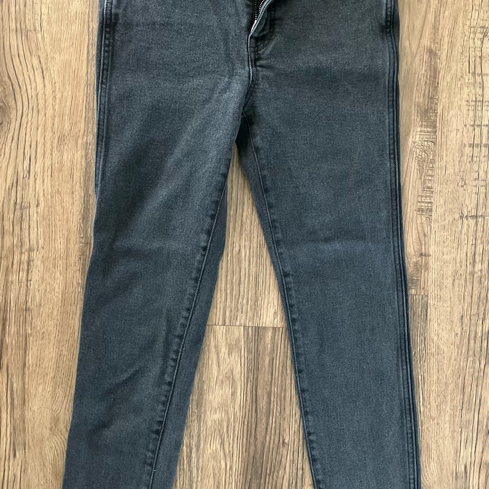 Madewell Charcoal Denim Jeans
